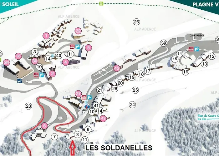 Les Soldanelles - Divisible 4 Pers - Les Soldanelles - 09sol-plagne Villages Mae-6054 * لا بلاني