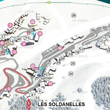 Les Soldanelles - Divisible 4 Pers - Les Soldanelles - 09sol-plagne Villages Mae-6054 * La Plagne